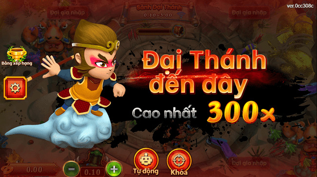 Đại Thánh Bắt Cá SV388: Săn Thưởng Dưới Thủy Cung Bao La Đại thánh đến x300 lần lợi nhuận
