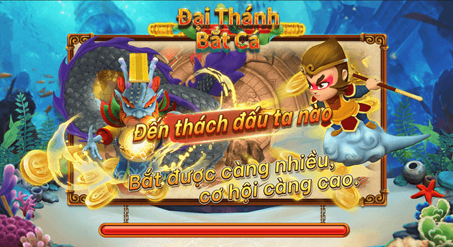 Đại Thánh Bắt Cá SV388: Săn Thưởng Dưới Thủy Cung Bao La Giao diện vào game đại thánh bắt cá